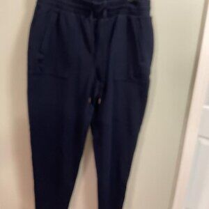 Navy Blue Eastic Waist T-Talbots joggers Size MP